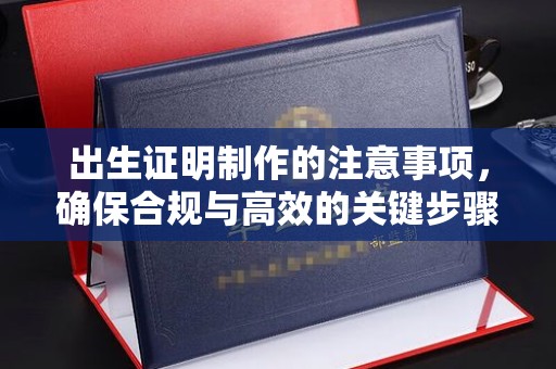 桂平出生证明制作的注意事项，确保合规与高效的关键步骤