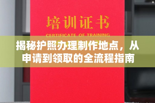 桂平揭秘护照办理制作地点，从申请到领取的全流程指南