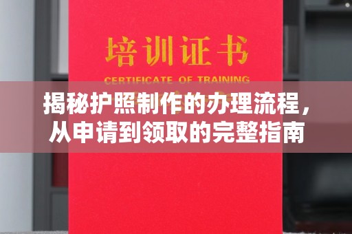 桂平揭秘护照制作的办理流程，从申请到领取的完整指南