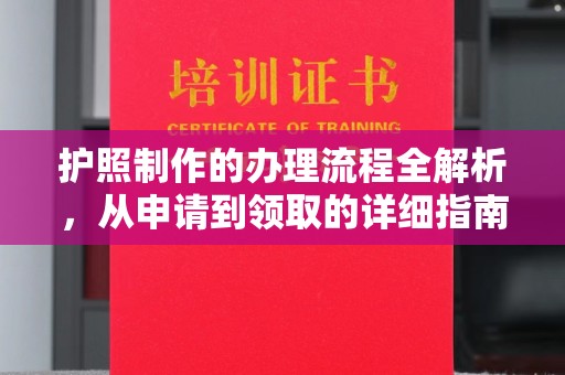 桂平护照制作的办理流程全解析，从申请到领取的详细指南